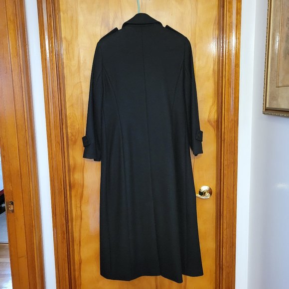 100% Wool Winter Coat | Like New | Petite Size 6 | Black | MetroStyle - Picture 2 of 13